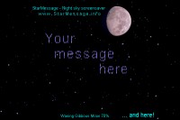   Moon Phase Calendar screensaver