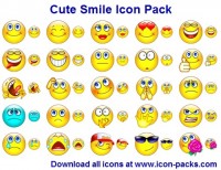   Cute Smile Icon Pack