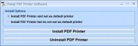   Cheap PDF Printer Software