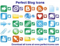   Perfect Blog Icons Pack