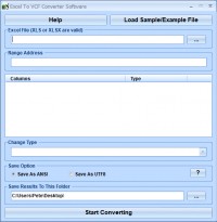   Excel To VCF Converter Software