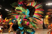   Rainbow Aztec Costume