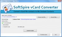   vCard to PST Conversion