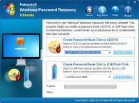   Pakeysoft Windows Password Recovery Ult