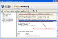   Outlook Error 0x80040600