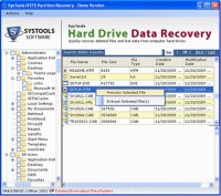   Recover Data for NTFS