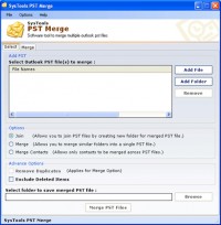   Outlook PST Merge Software