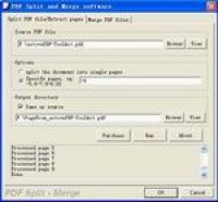   PDF Splitter and Merger