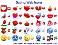   Dating Web Icons