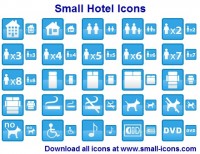   Small Hotel Icons
