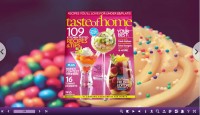   3D Page Flip Book Dessert Templates