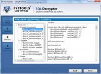   How to Decrypt SQL Server Objects