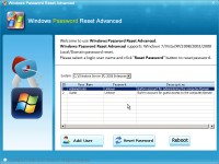   Windows Password Recovery Advanced