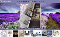   Page Flipping Themes in Lavender style