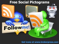   Free Social Pictograms