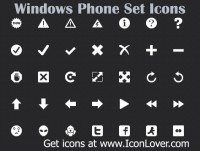   Windows Phone Set Icons