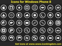   Icons for Windows Phone 8
