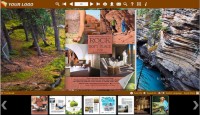   Landscape Templates for Flipping Book
