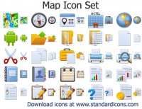   Map Icon Set