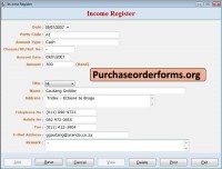   Purchase Order Account