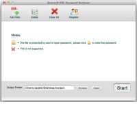   iStonsoft PDF Password Remover for Mac