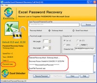   Excel Password Recovery Software