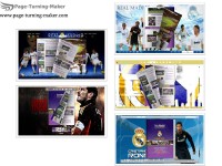   Real Madrid FC Theme for Page Turning Book