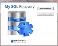   SoftAmbulance MySQL Recovery