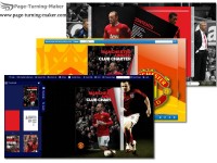   Man Utd Theme for Page Turning Book