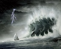   Ocean Storm Animated Wallpaper