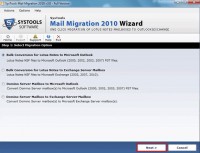   Mail Migration 2010 Wizard