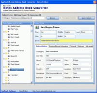   Convert Lotus Notes Contacts to Outlook