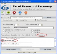   Recover MS Excel Password