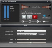   Free Easy Audio Recorder