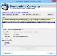   Thunderbird Converter