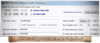   Healthcare Barcode Generator