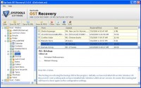   Restore OST File to Outlok PST File