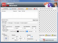   AWinware PDF Watermark Easy