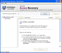   MS Access Corrupt Database Recovery