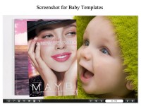   Baby Template for Flip Book