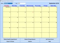   Appointment Calendar Software