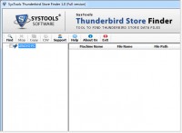   Find Thunderbird Data File