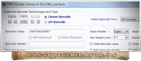   Post Office Barcode Generator