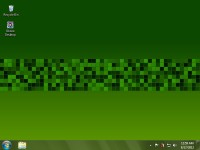   Green Animated Squares Wallpaper