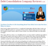  Debt Consolidation Company Reviews