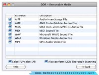   Mac Removable Media Data Recovery
