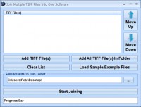   Join Multiple TIFF Files Into One Software
