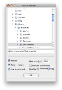   Rasco Image Resizer for Mac