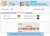   Postal Barcode Label Generator