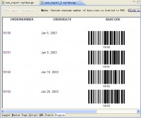   Barcode Generator for BIRT Report
